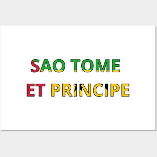 Drapeau Sao Tomé-et-Principe Posters and Art